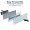 The Mighty Badge Badge Kit, Magnetic, Inkjet, Reusable, 1"x3", 10/PK, SR 5PK AVE71205 - alternate 2